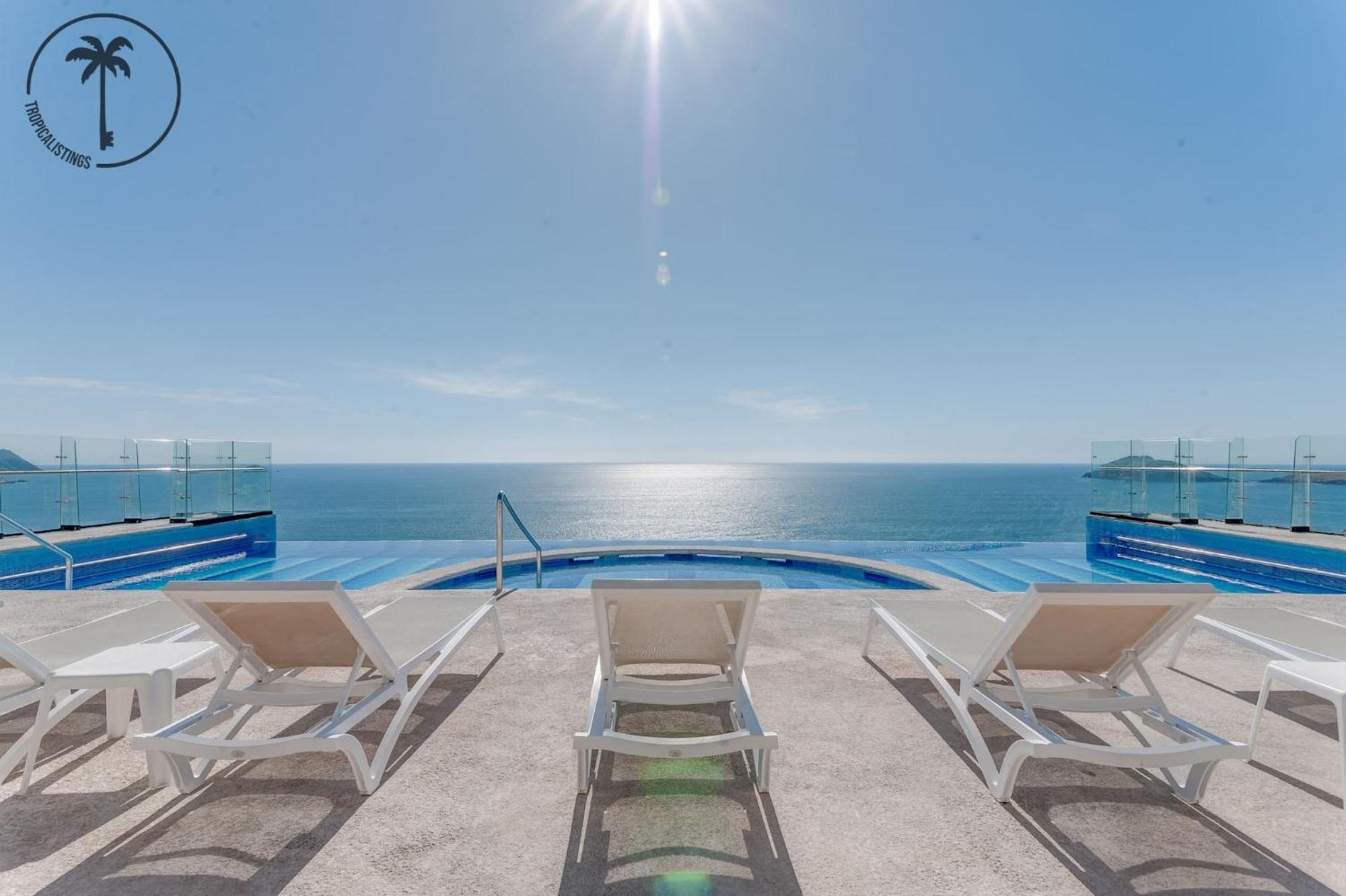 Апартаменти Terraza Con Vista Al Mar, Bbq Y Piscina Мазатлан Екстер'єр фото